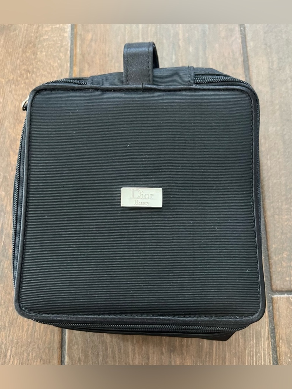 Christian Dior Beauty Travel Toiletries Bag Nylon Black